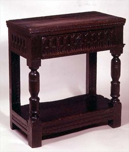 James I side table, early 17th century